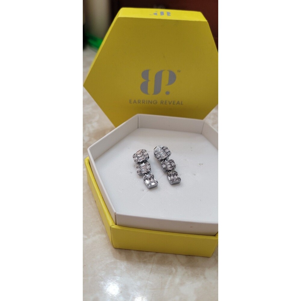 BP Rhodium bundle necklace & earrings